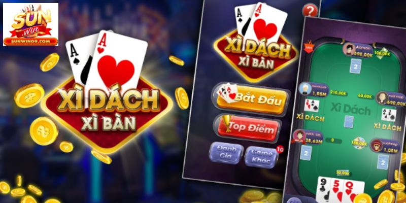 Các bước tiến hành được cược game bài Xì Dách tại nhà cái Sunwin